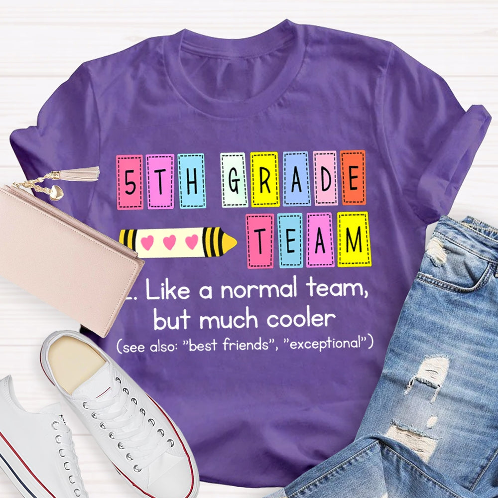 Personalized Grade Back To School Teacher T-Shirt