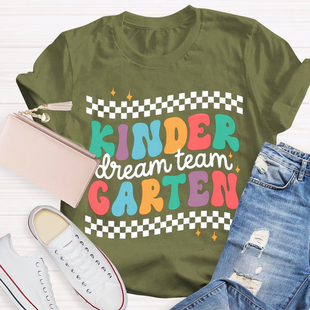 Personalized Grade Dream Team Back To School T-shirt