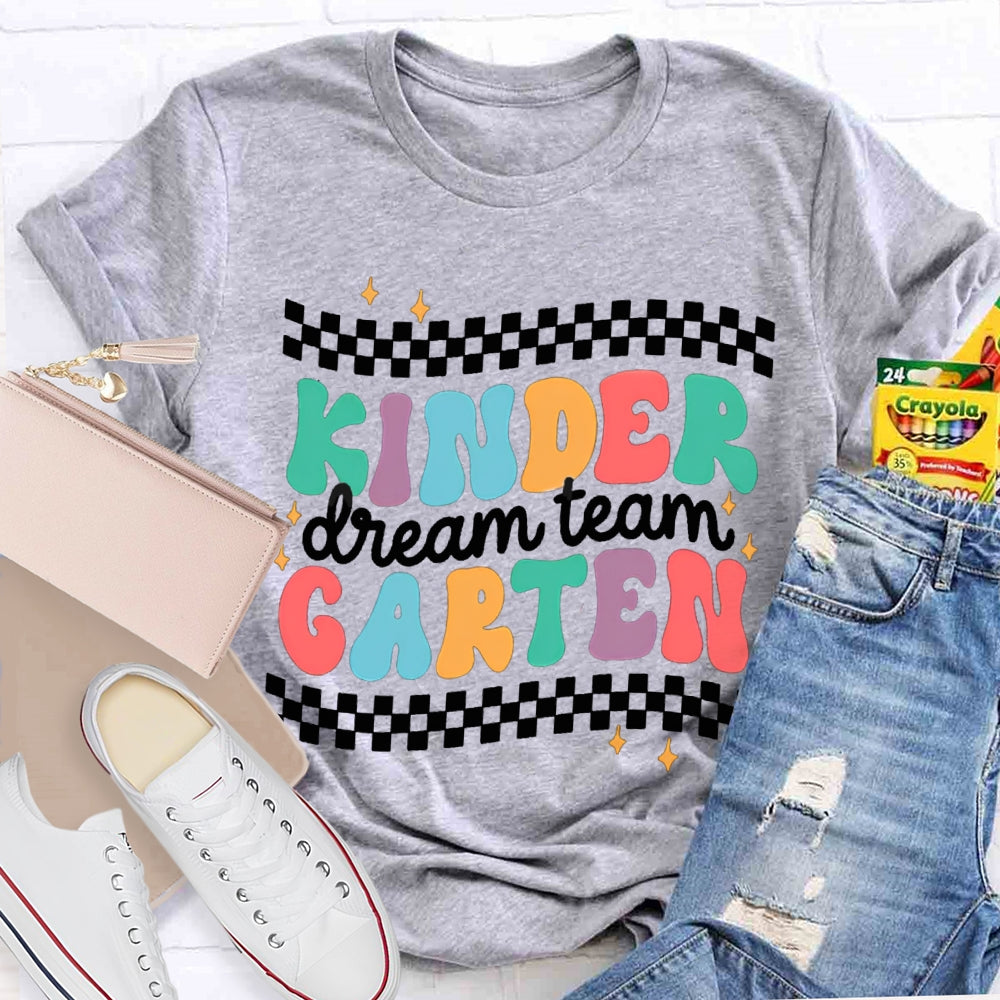 Personalized Grade Dream Team Back To School T-shirt