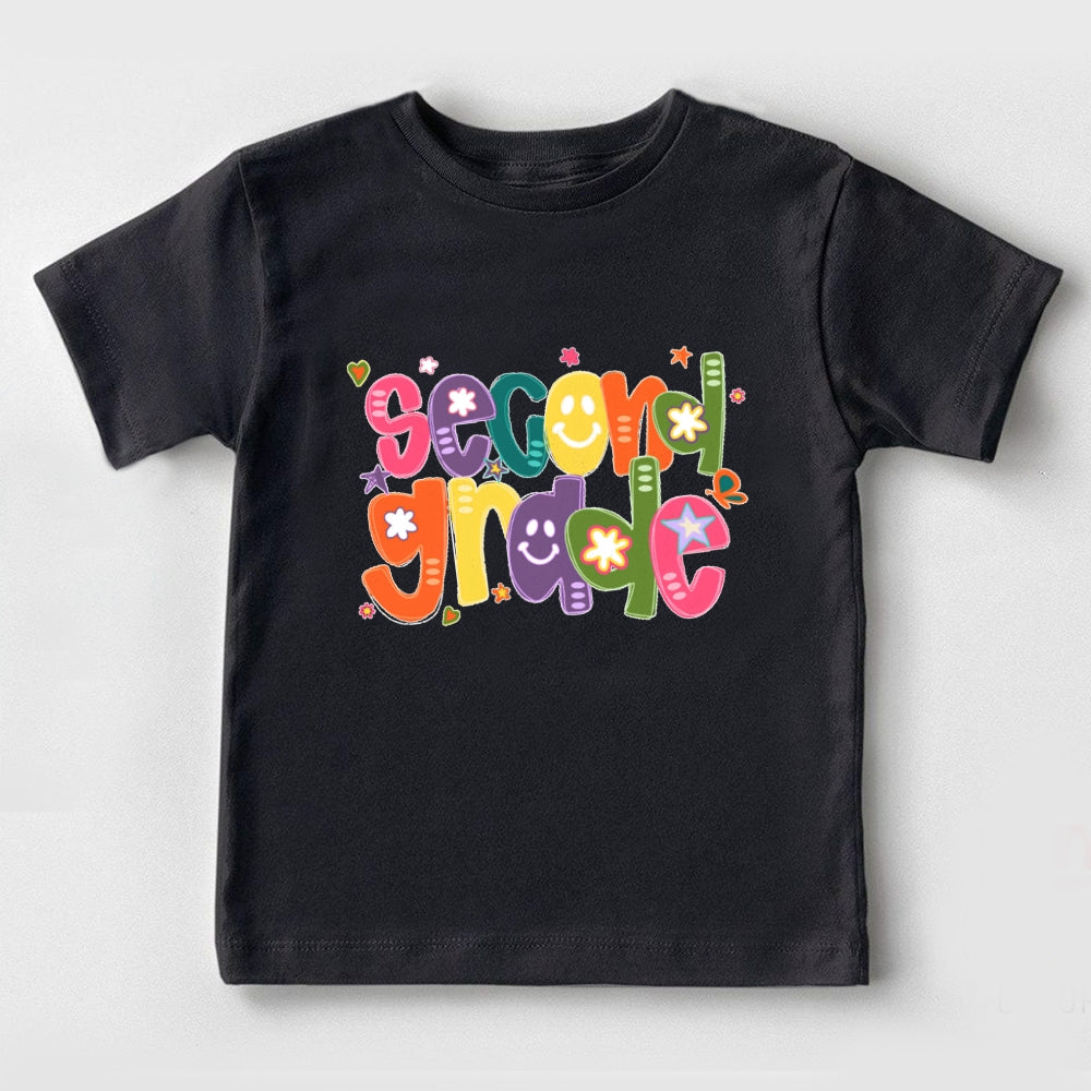 Personalized Grade Second Grade Toddler&Kids Tees