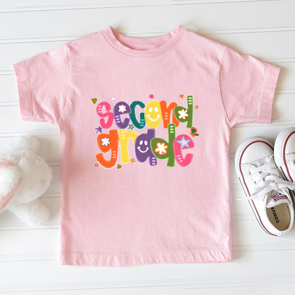 Personalized Grade Second Grade Toddler&Kids Tees