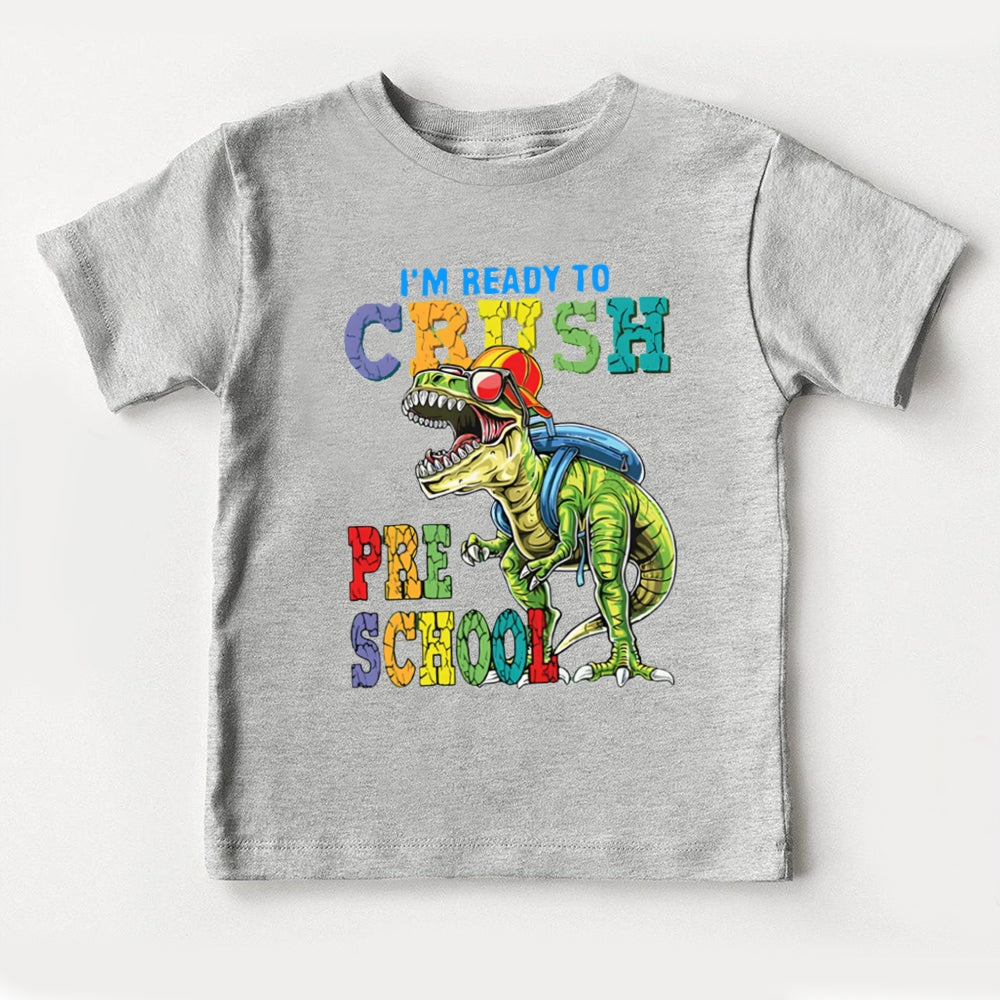 Personalized Grade I'M Ready To Crush Preschool Toddler&Kids Tees