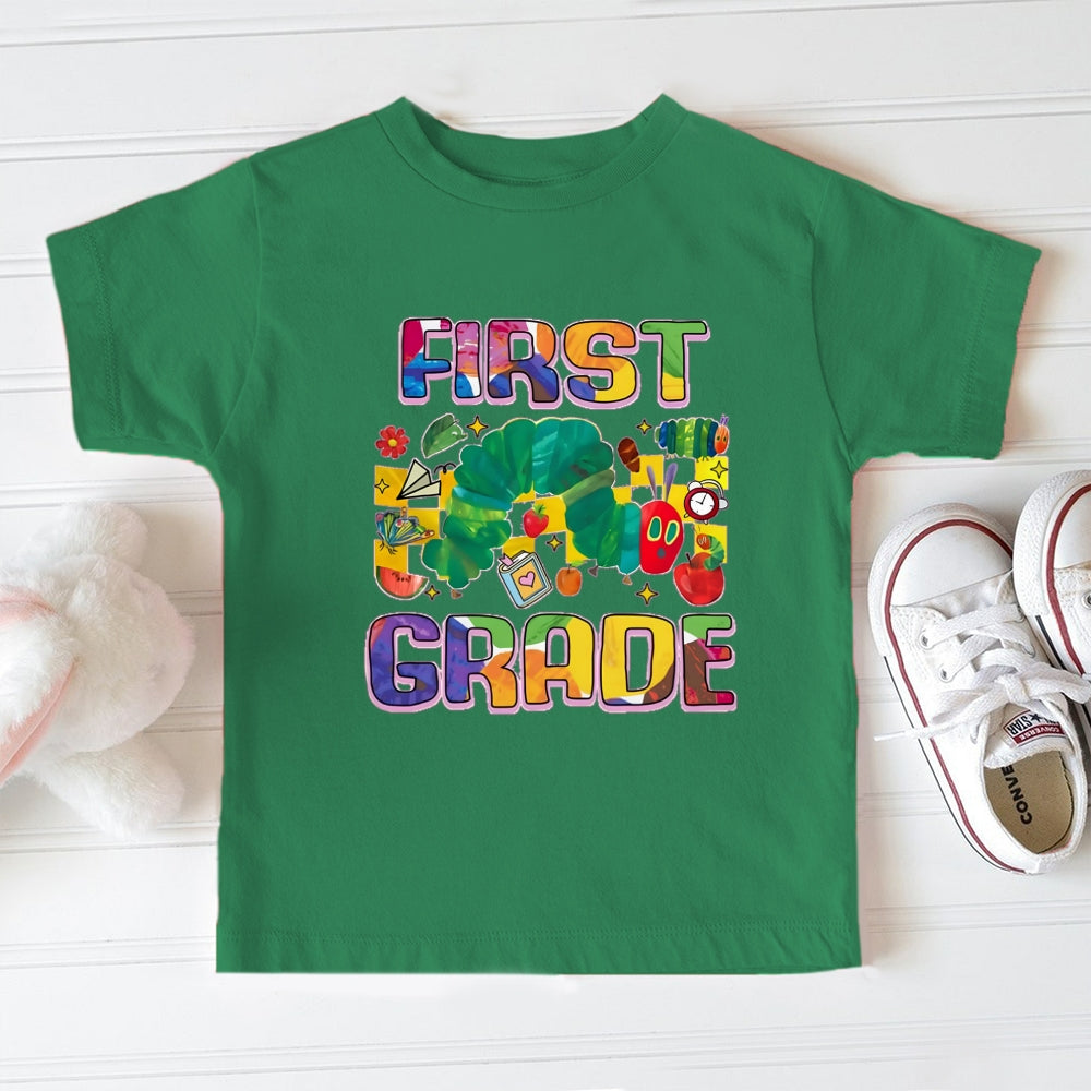 Personalized Grade Hungry Caterpillar Toddler&Kids Tees