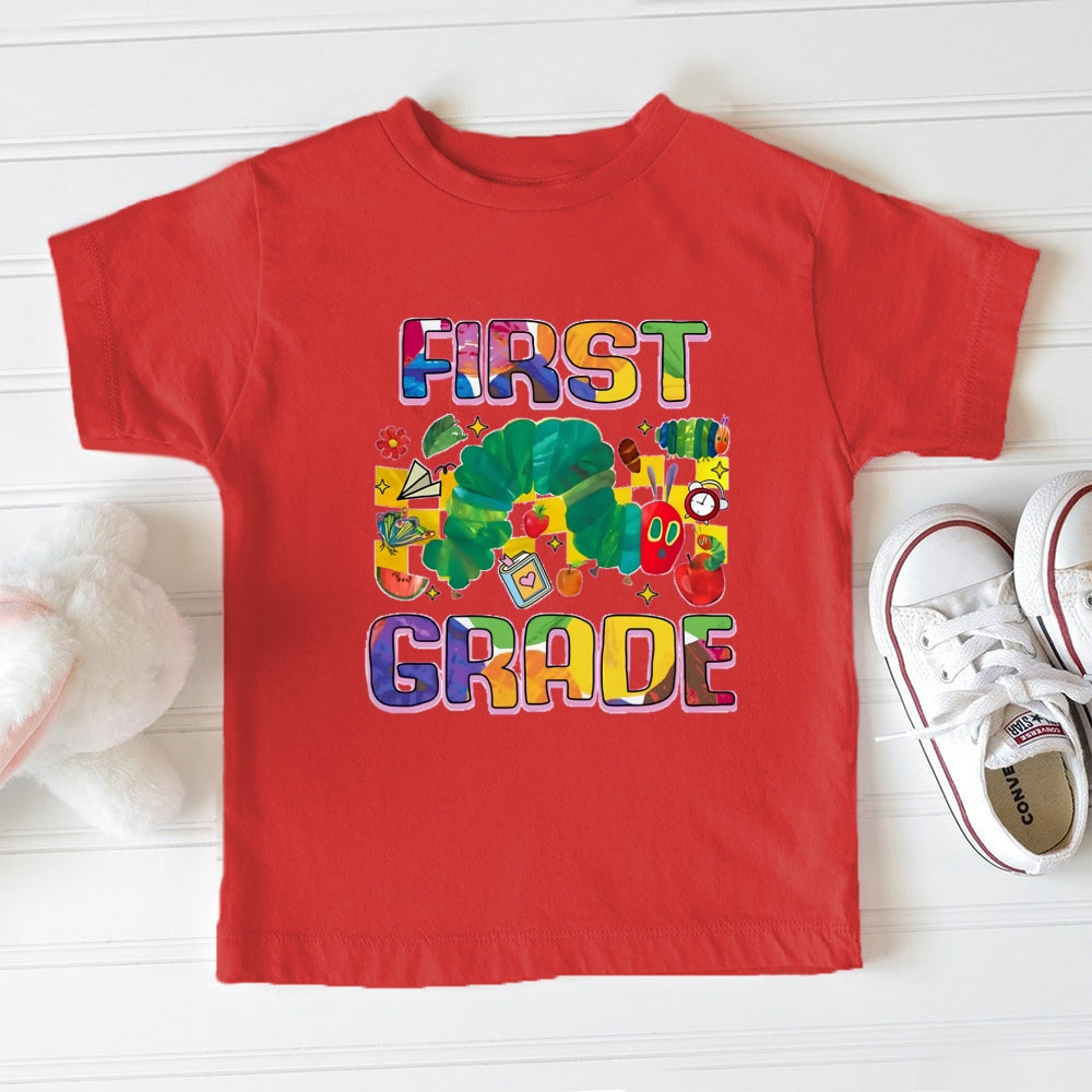 Personalized Grade Hungry Caterpillar Toddler&Kids Tees