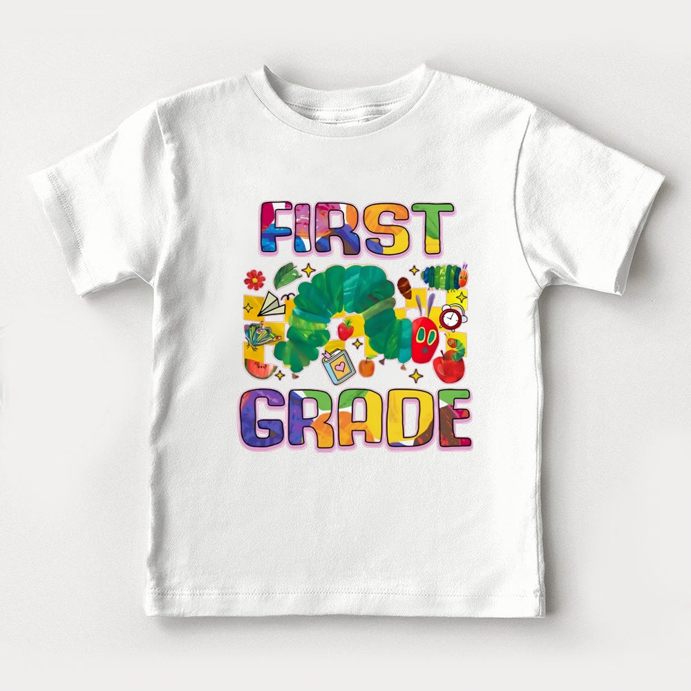 Personalized Grade Hungry Caterpillar Toddler&Kids Tees