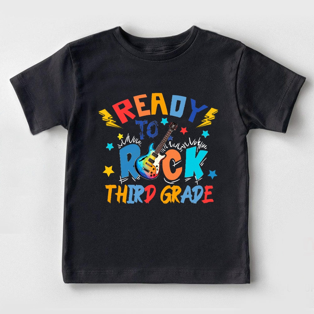 Personalized Grade I'M Ready To Third Grade Toddler&Kids Tees