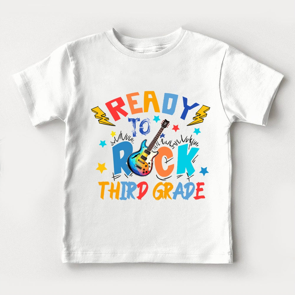 Personalized Grade I'M Ready To Third Grade Toddler&Kids Tees