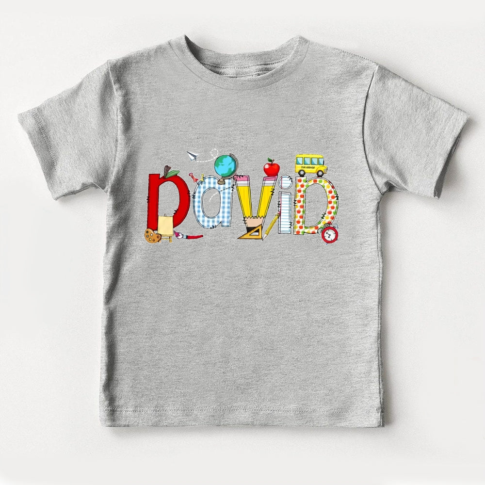 Personalized Name David Funny Toddler T-shirts
