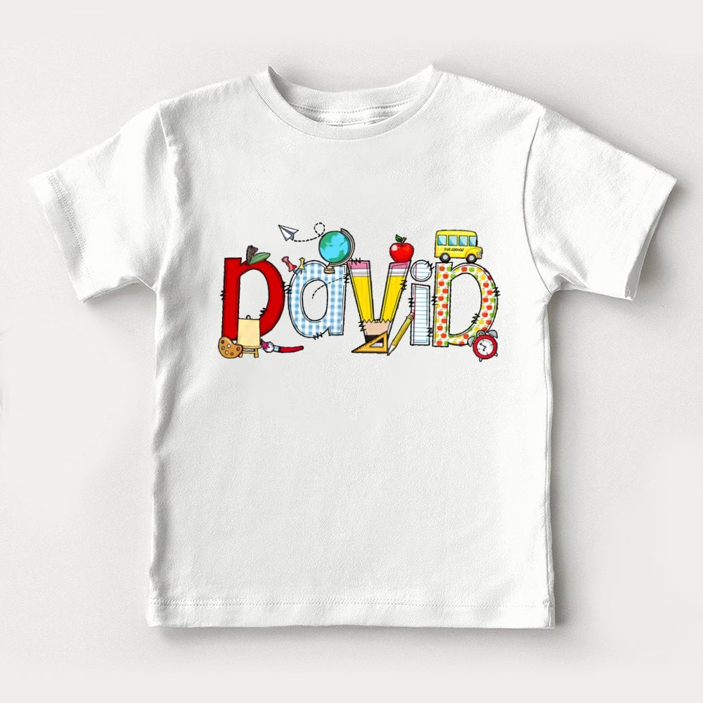 Personalized Name David Funny Toddler T-shirts