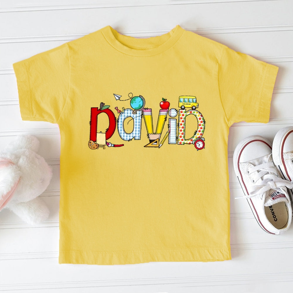 Personalized Name David Funny Toddler T-shirts