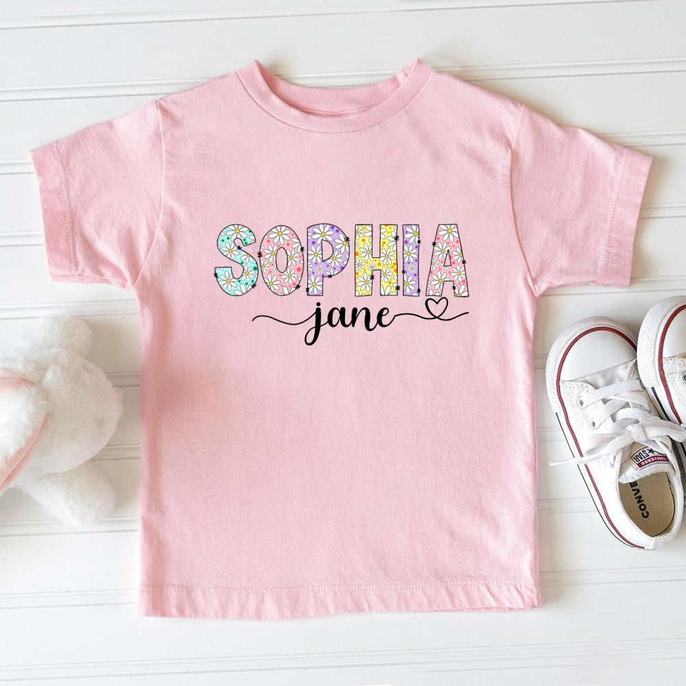 Personalized Name Sophia Jane Toddler T-shirts