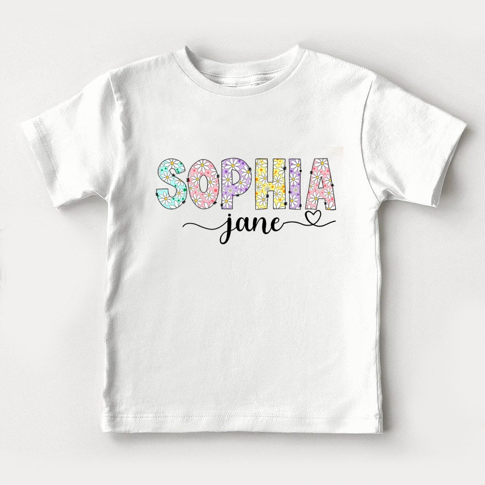 Personalized Name Sophia Jane Toddler T-shirts