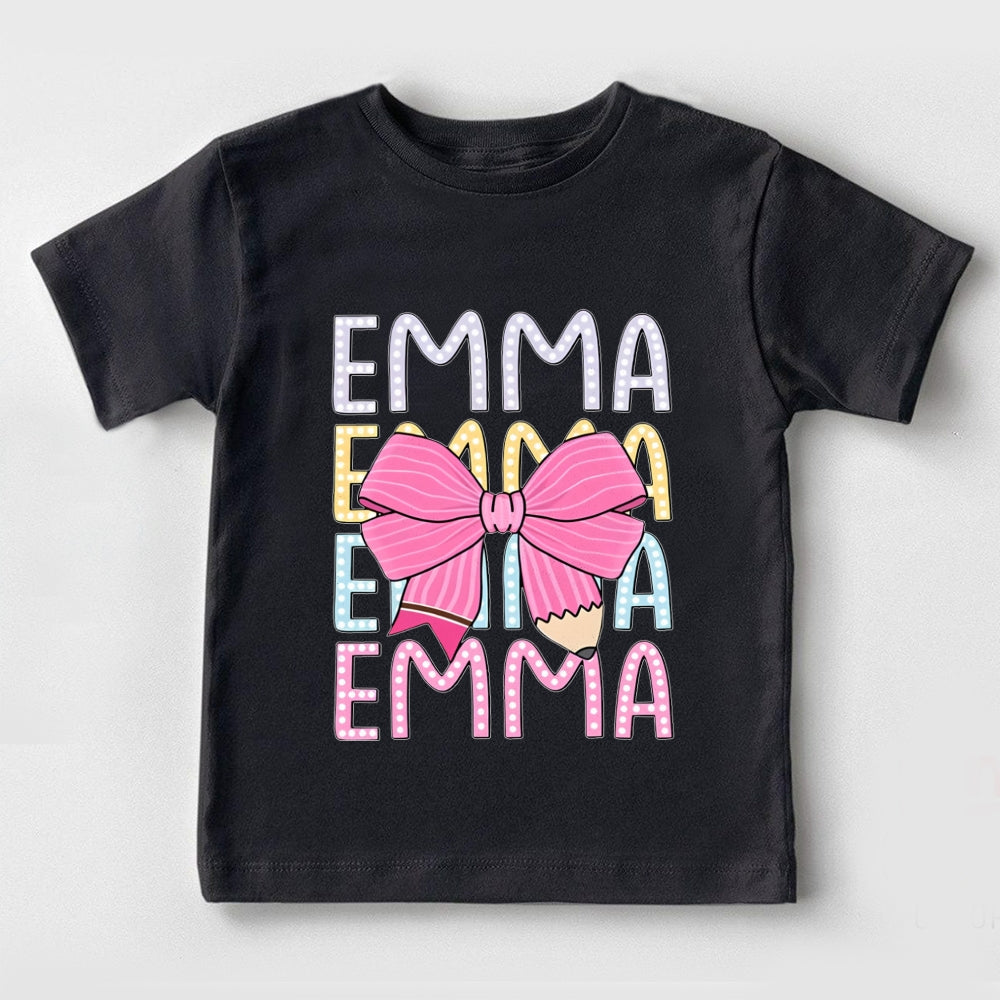 Personalized Name Emma Toddler T-shirts