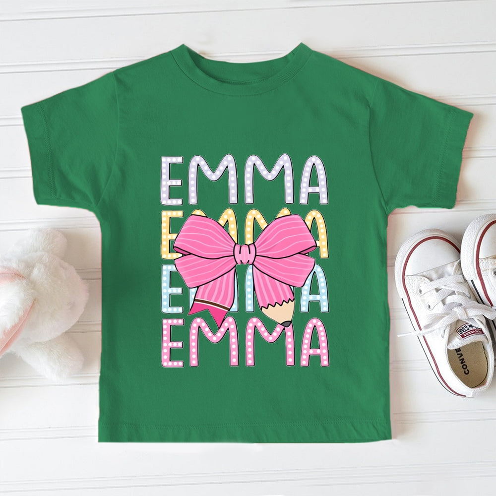 Personalized Name Emma Toddler T-shirts