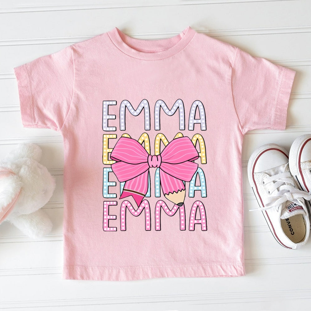 Personalized Name Emma Toddler T-shirts