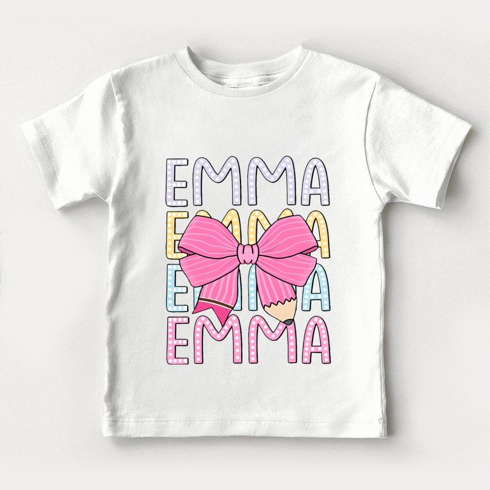Personalized Name Emma Toddler T-shirts