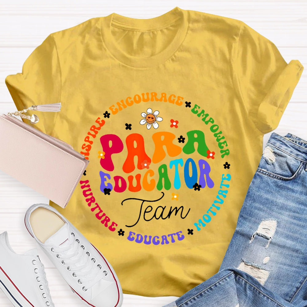 Paraeducator Team T-shirt