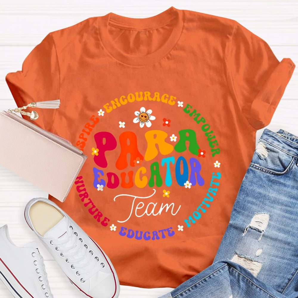 Paraeducator Team T-shirt