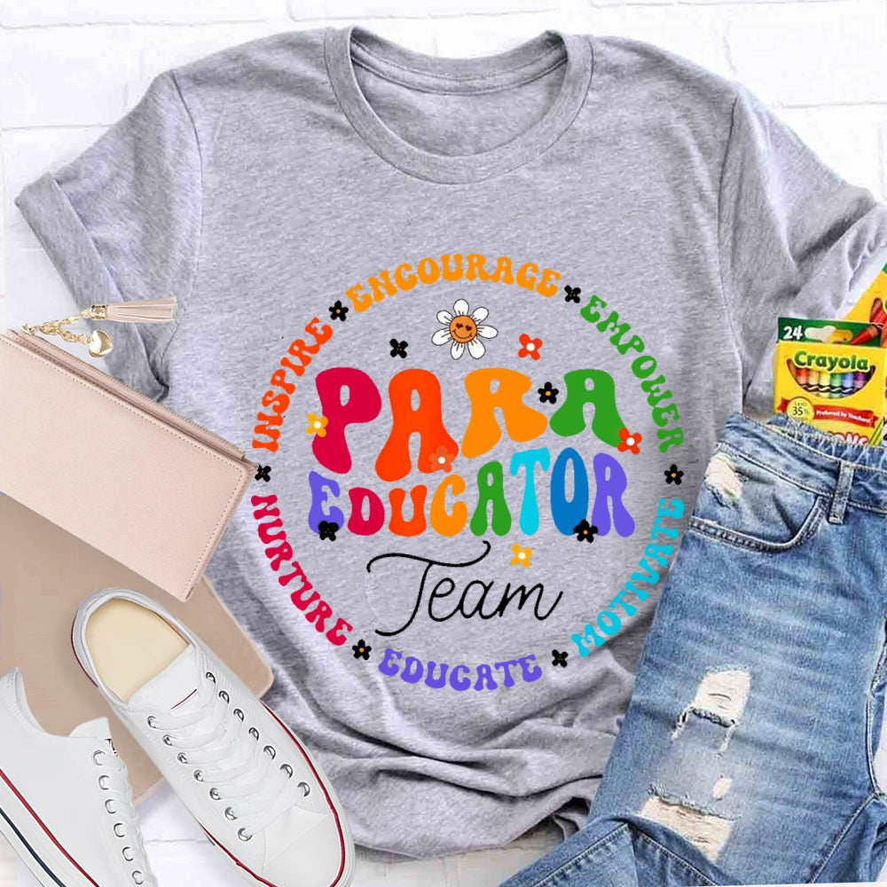 Paraeducator Team T-shirt