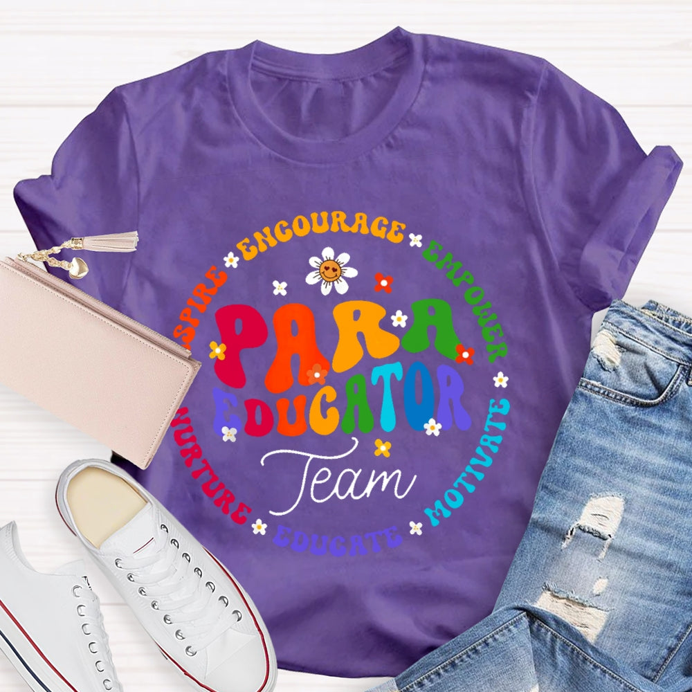 Paraeducator Team T-shirt