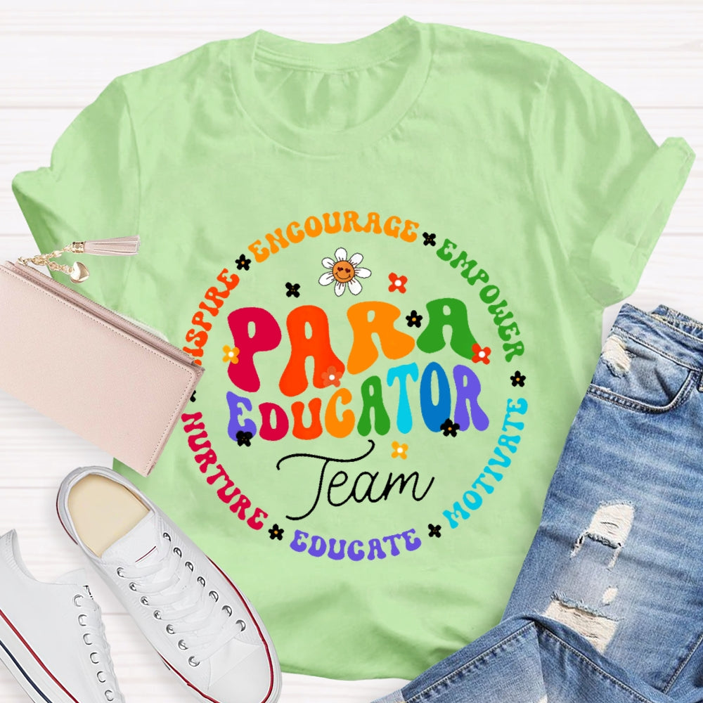 Paraeducator Team T-shirt