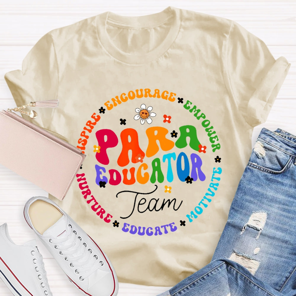 Paraeducator Team T-shirt
