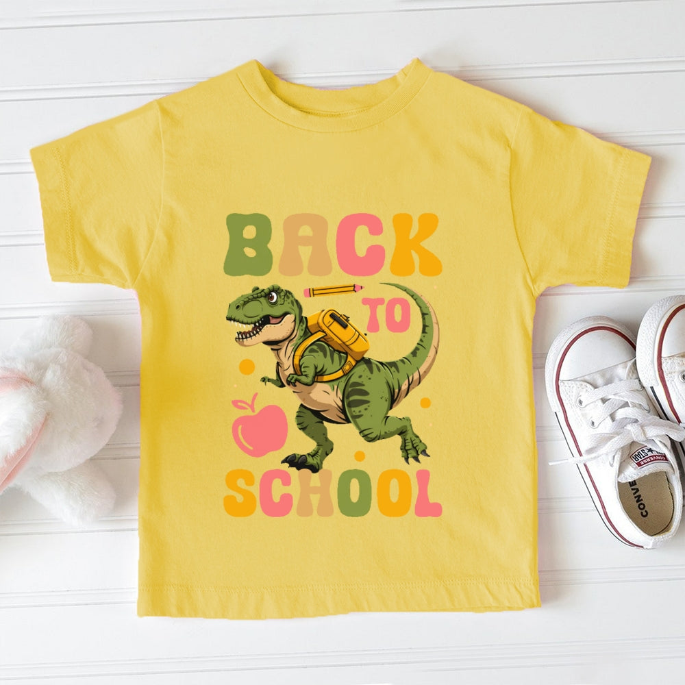 Back To School With Dinosaurs Toddler T-shirts