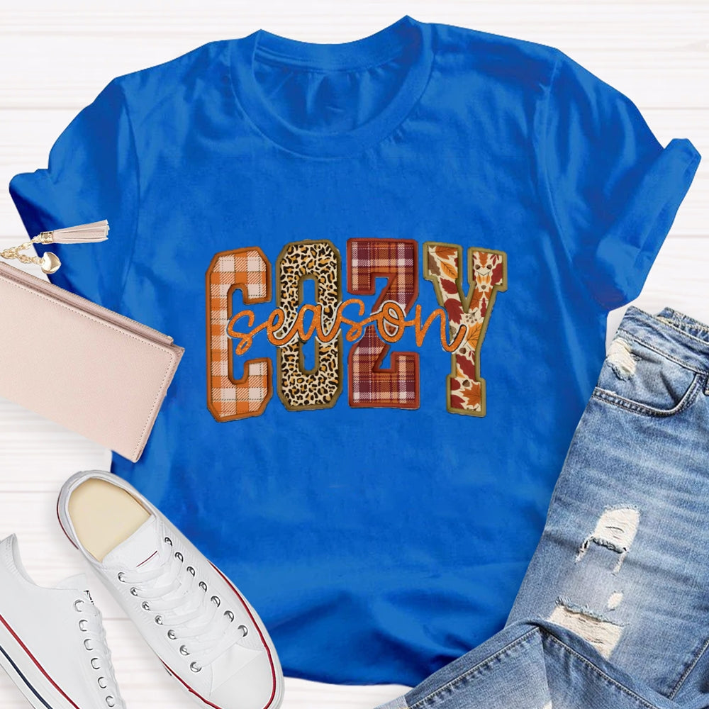 Cozy Season Fall Vies T-Shirt