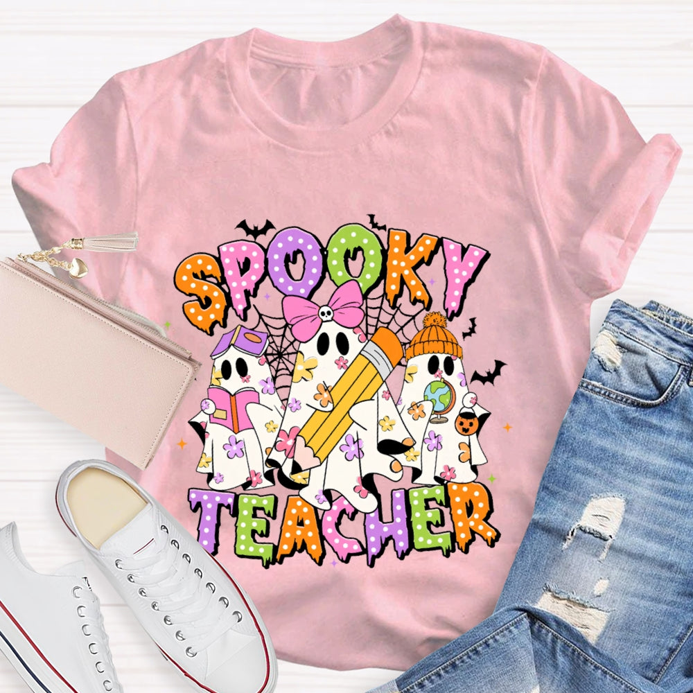Spooky Teacher Funny T-shirt