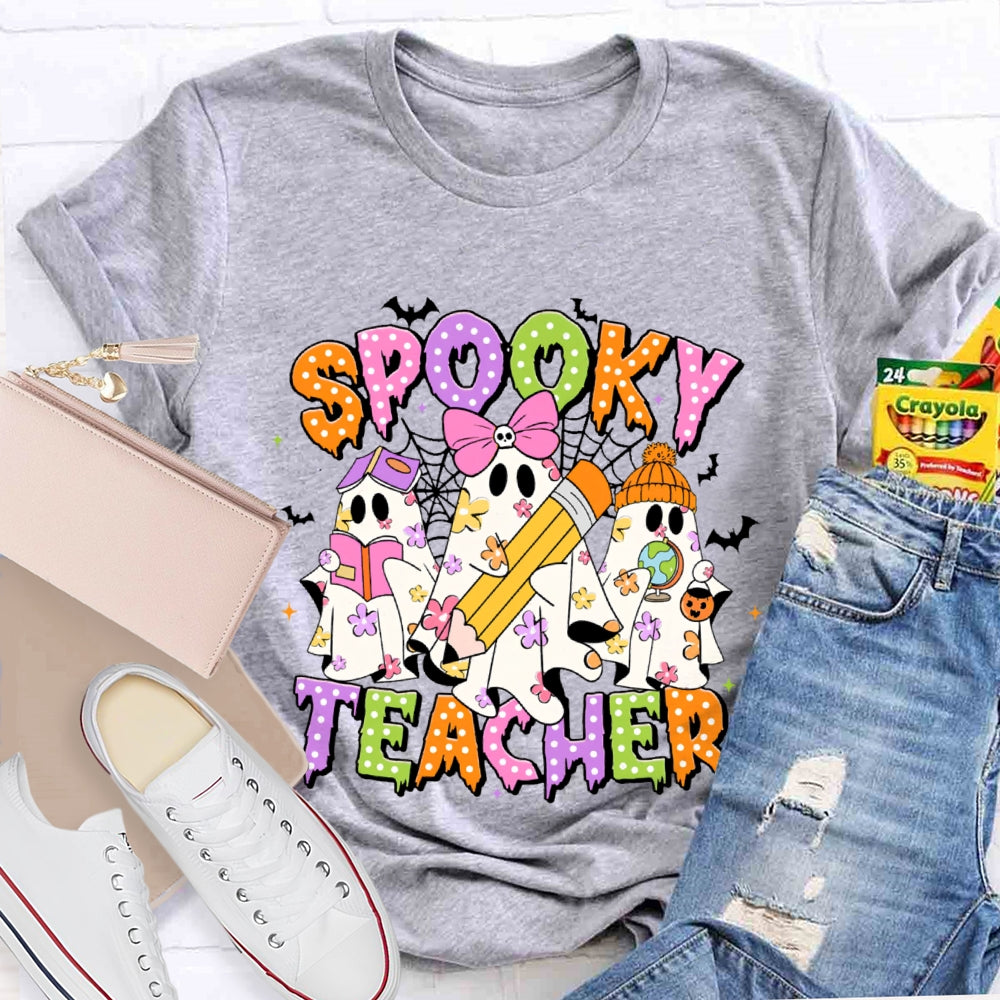 Spooky Teacher Funny T-shirt