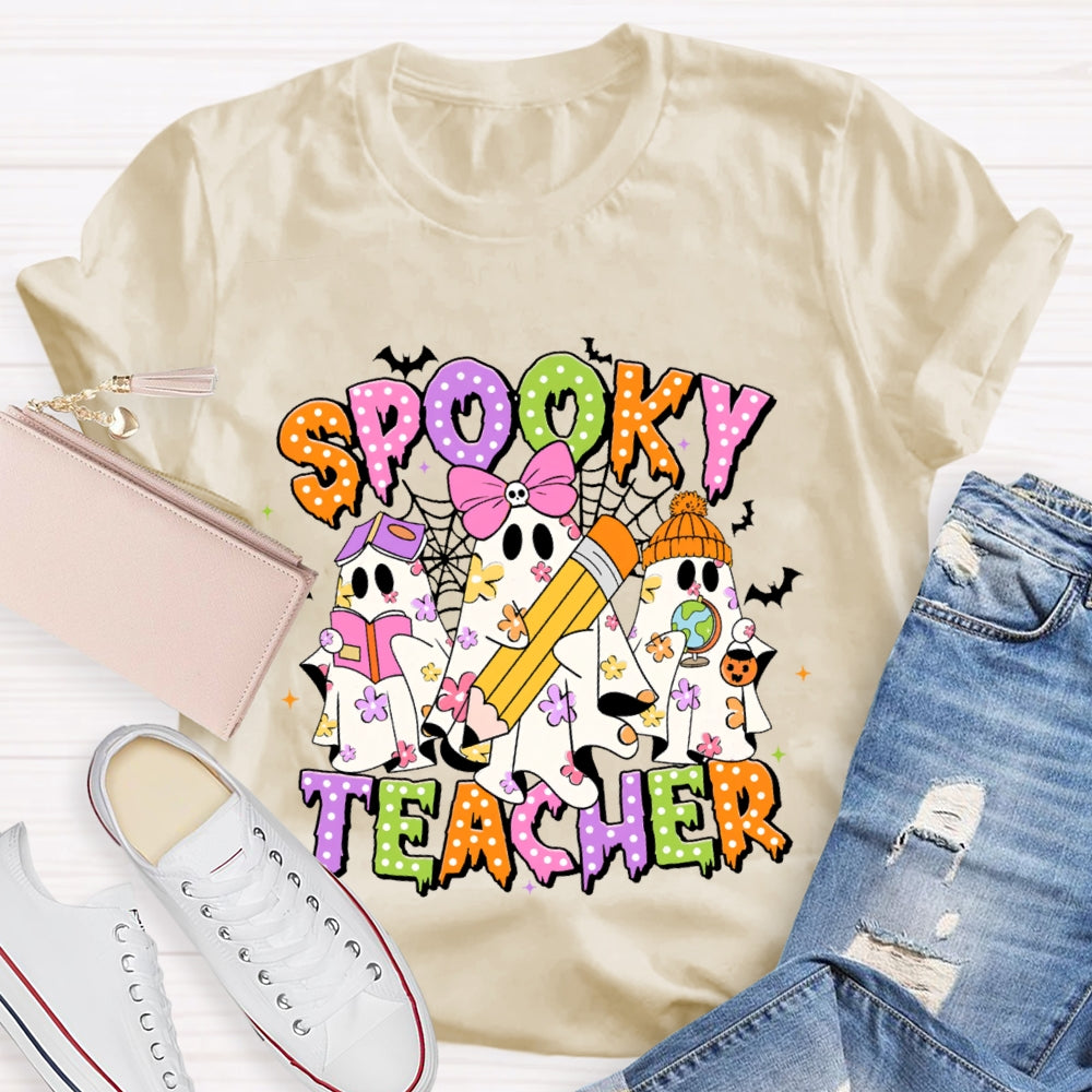 Spooky Teacher Funny T-shirt