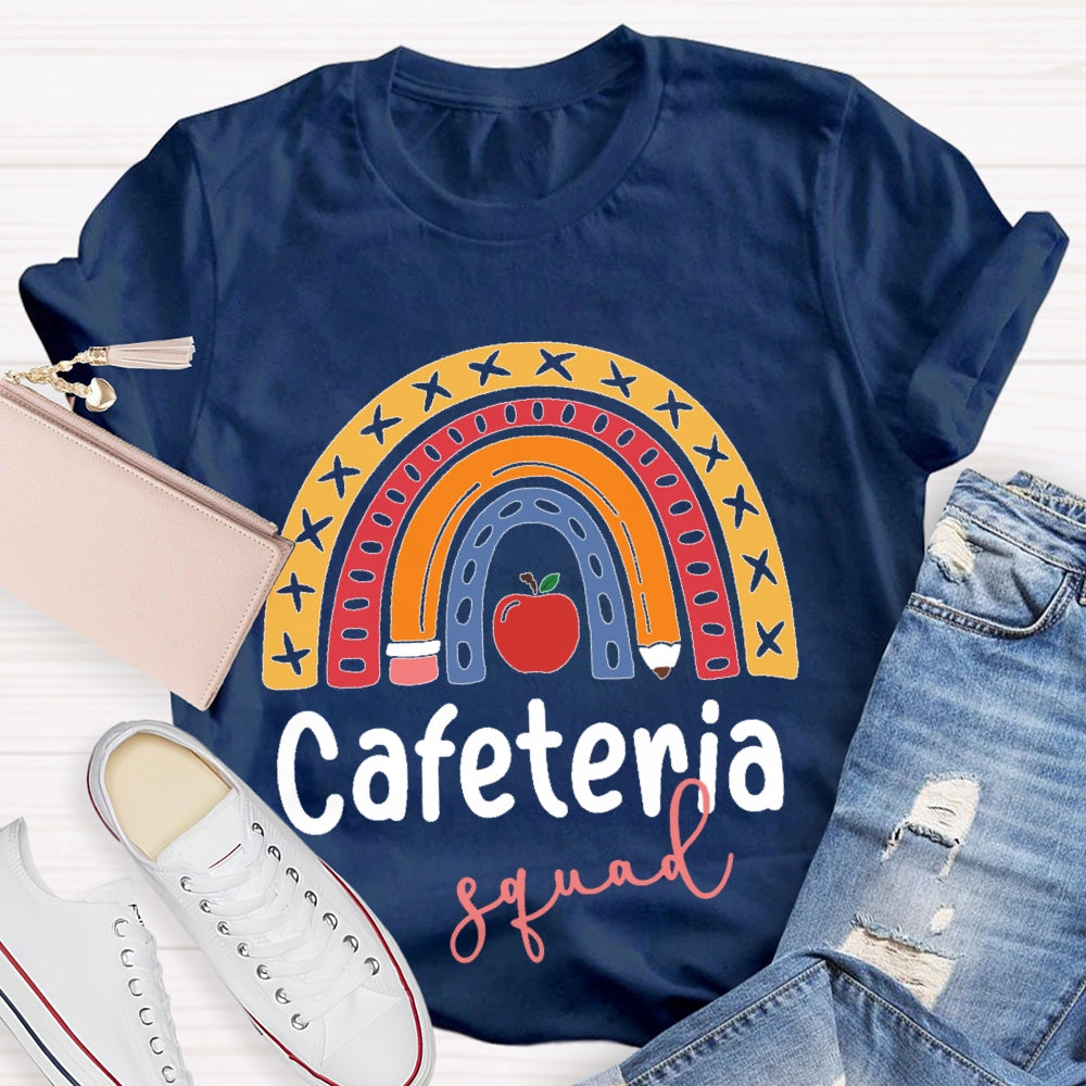 Cafeteria Squad Funny T-shirt