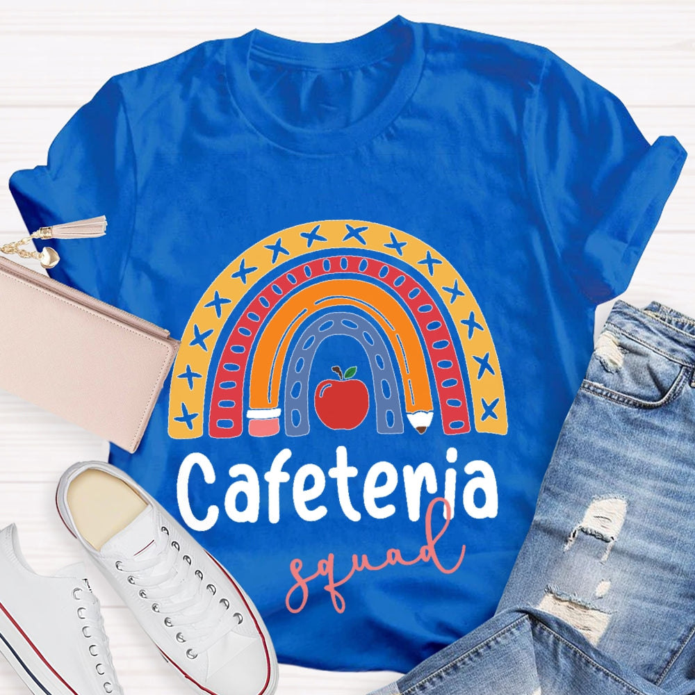 Cafeteria Squad Funny  T-shirt