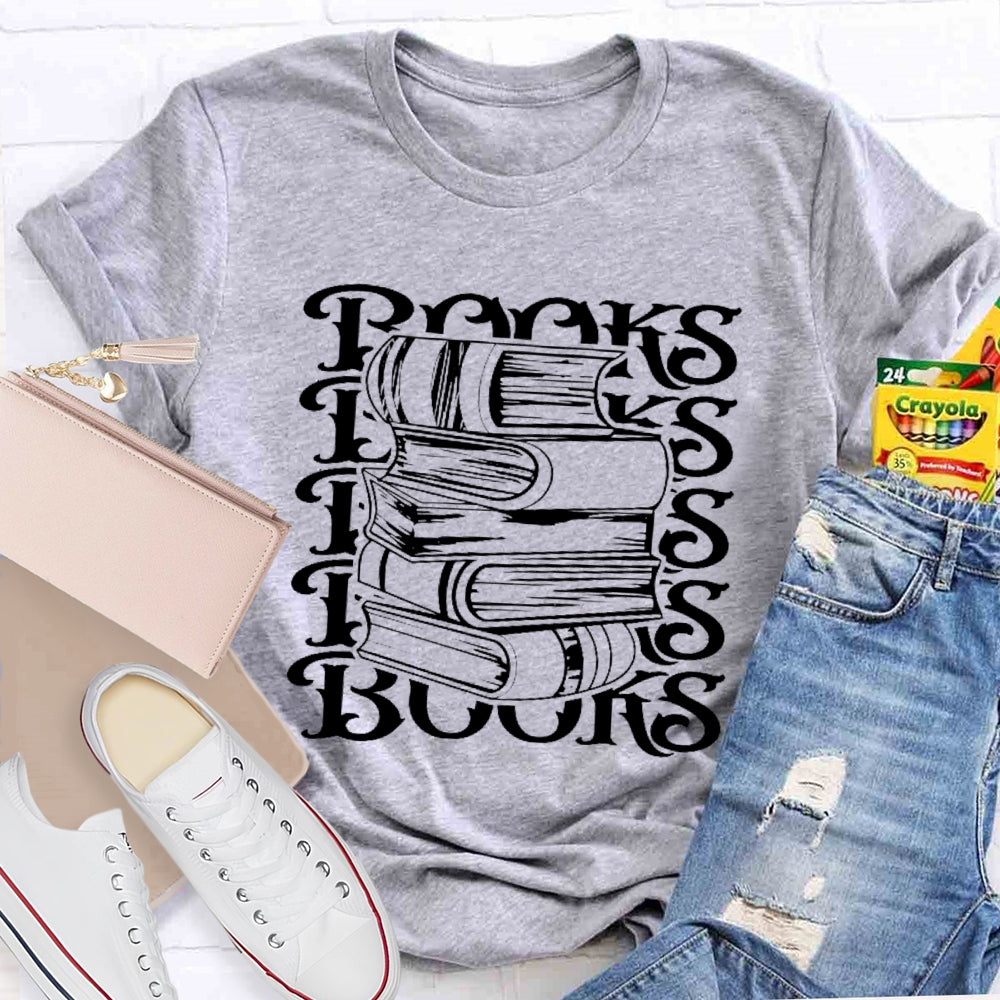 Books Reading Enthusiast Funny T-shirt