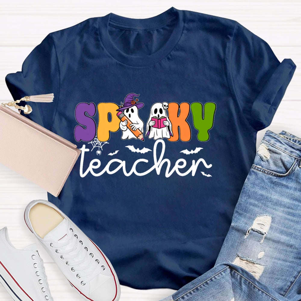 Spooky Teacher Graphic T-shirt
