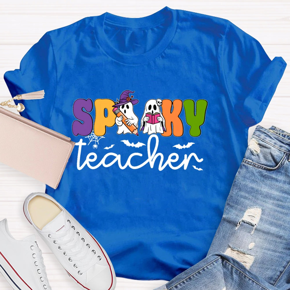 Spooky Teacher Graphic T-shirt