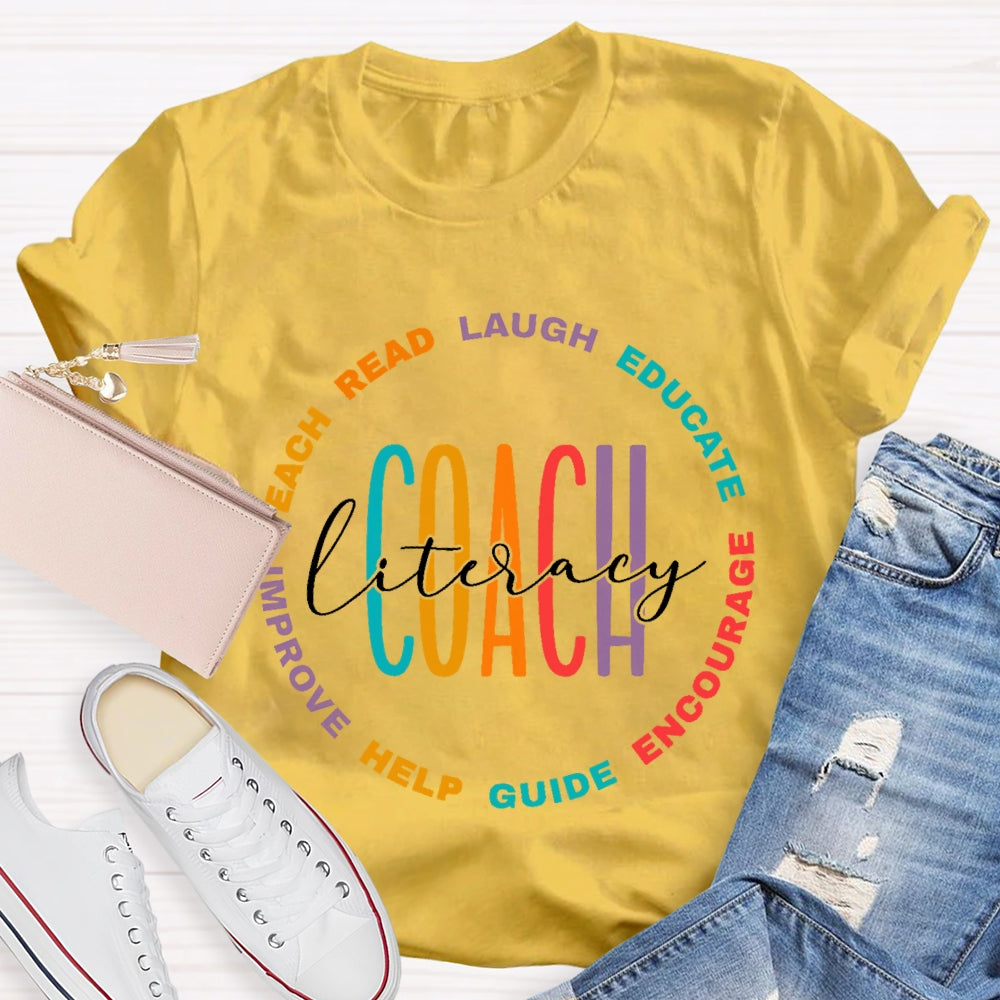 Literacy Coach Letters T-shirt