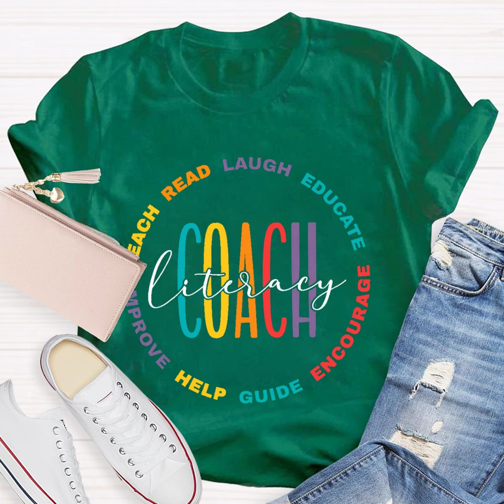 Literacy Coach Letters T-shirt