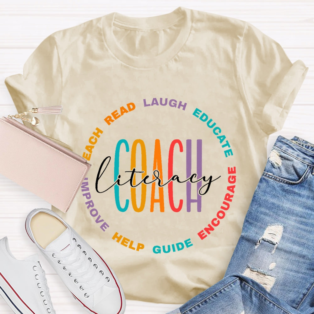 Literacy Coach Letters T-shirt
