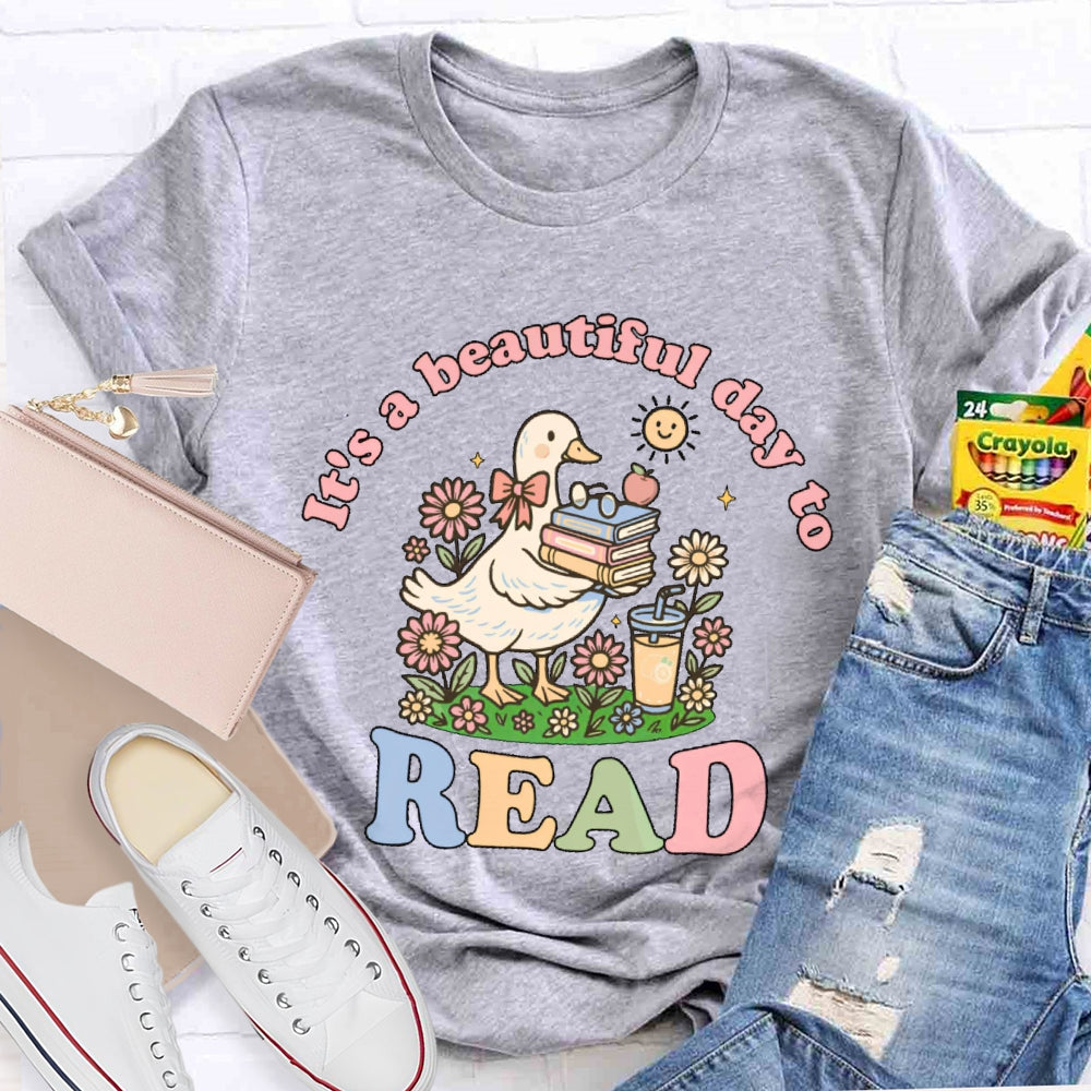 It's A Good Day To Read A Book Cute T-shirt