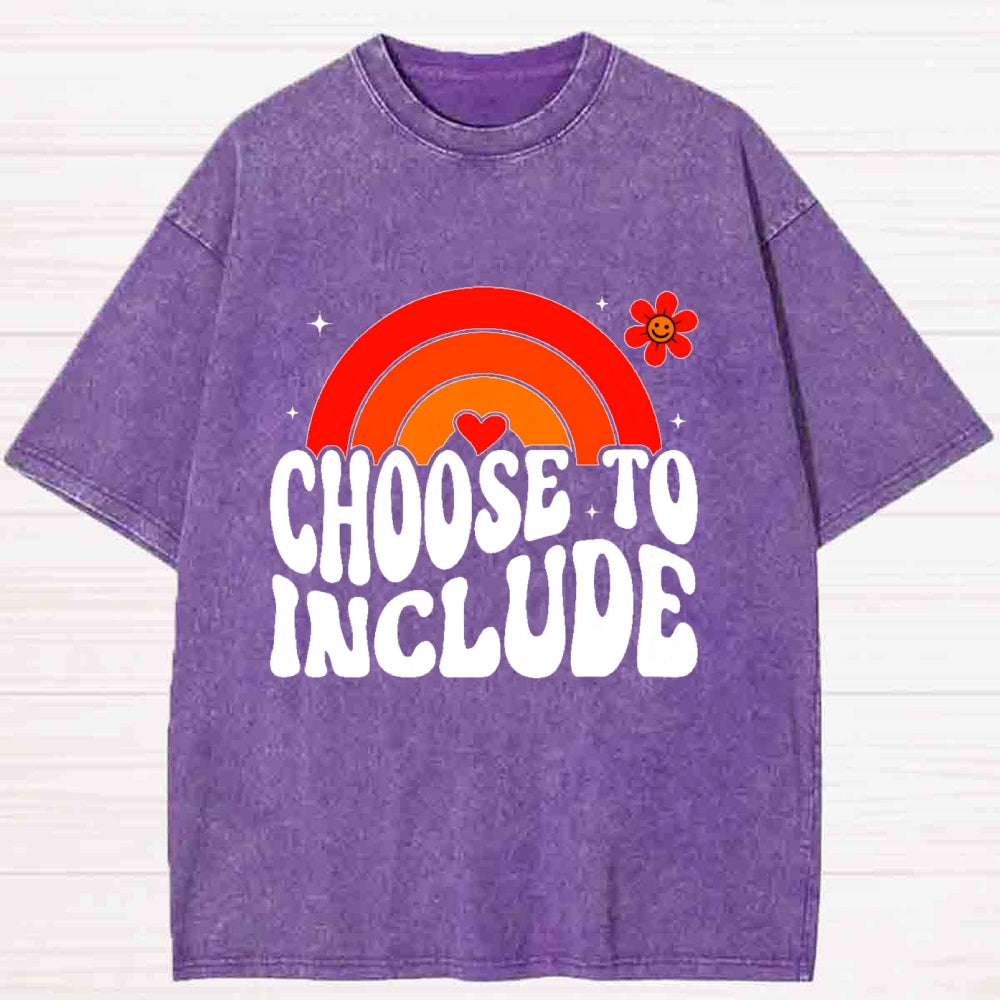 Choose To Include Washed T-Shirt