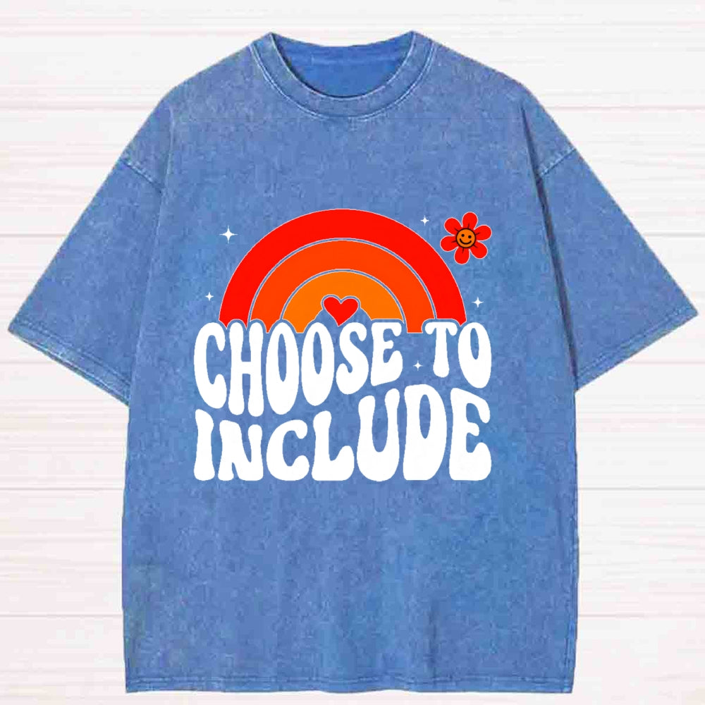 Choose To Include Washed T-Shirt