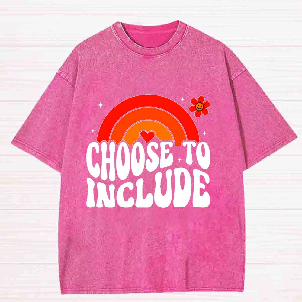 Choose To Include Washed T-Shirt