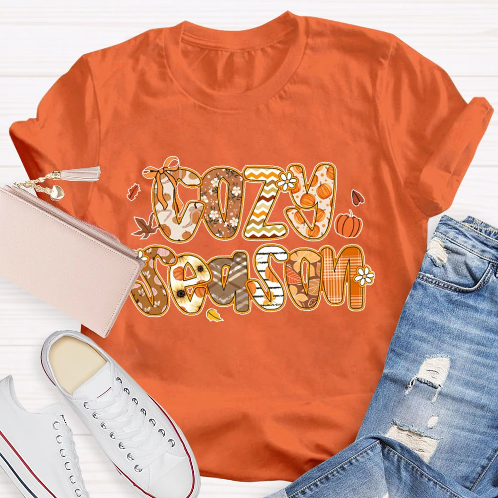 Cozy Season Funny T-shirt