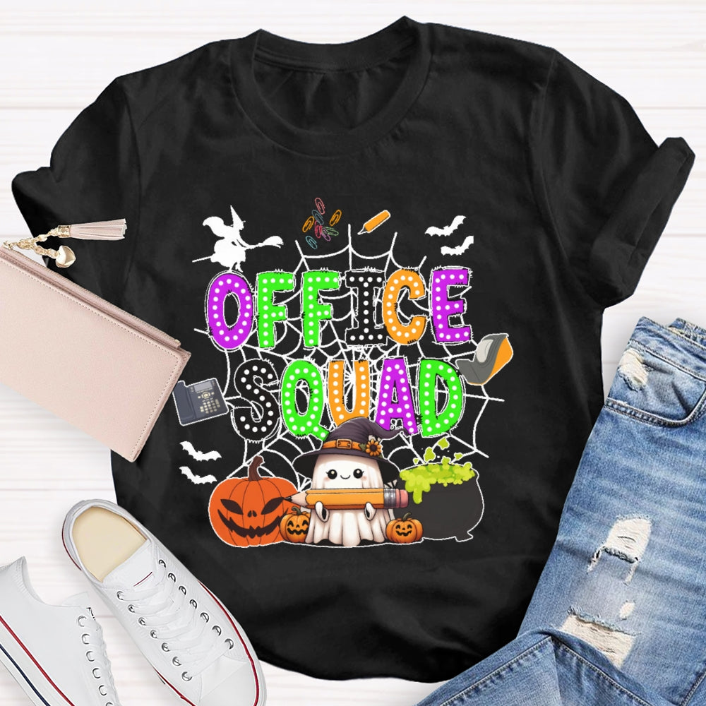 Office Squad Halloween T-shirt