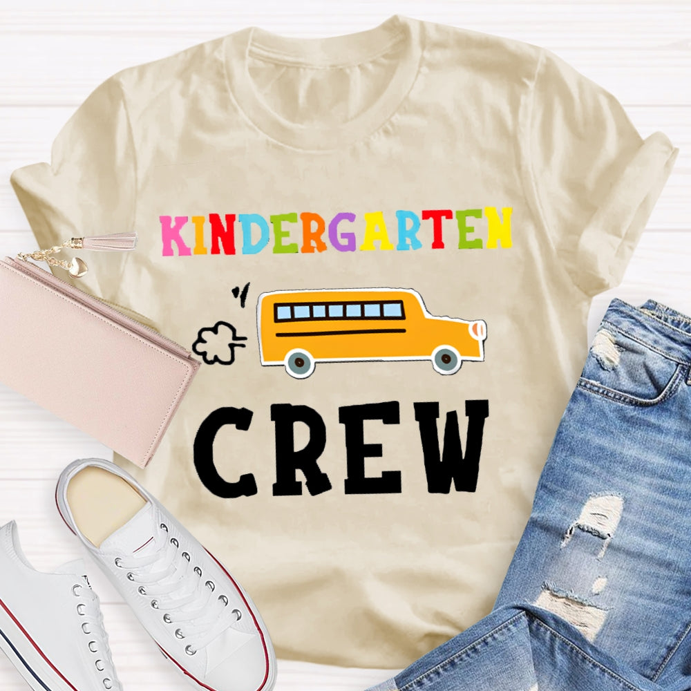 Personalized Grade School Bus Back To School T-Shirt