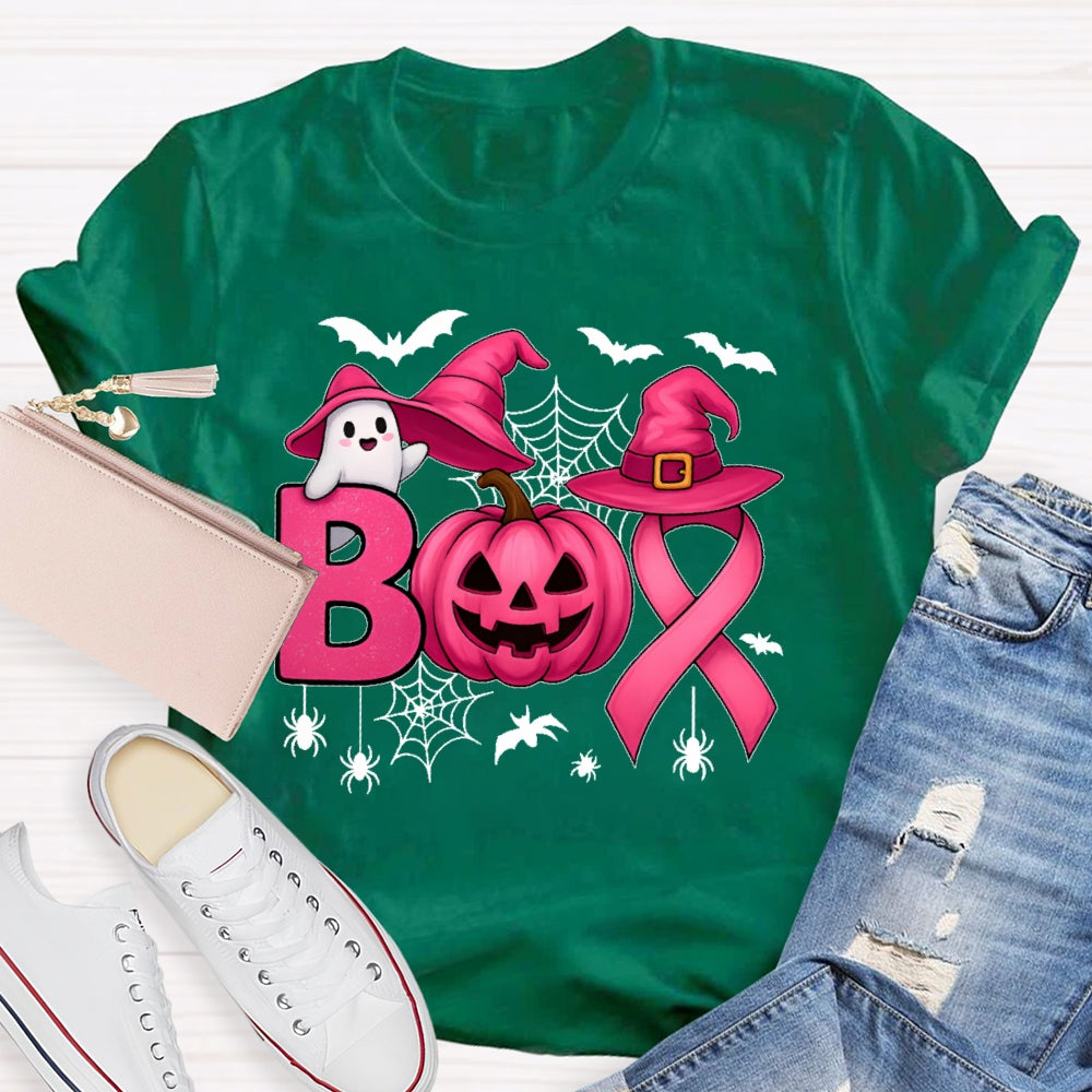 Boo Scare Away Breast Cancer T-shirt