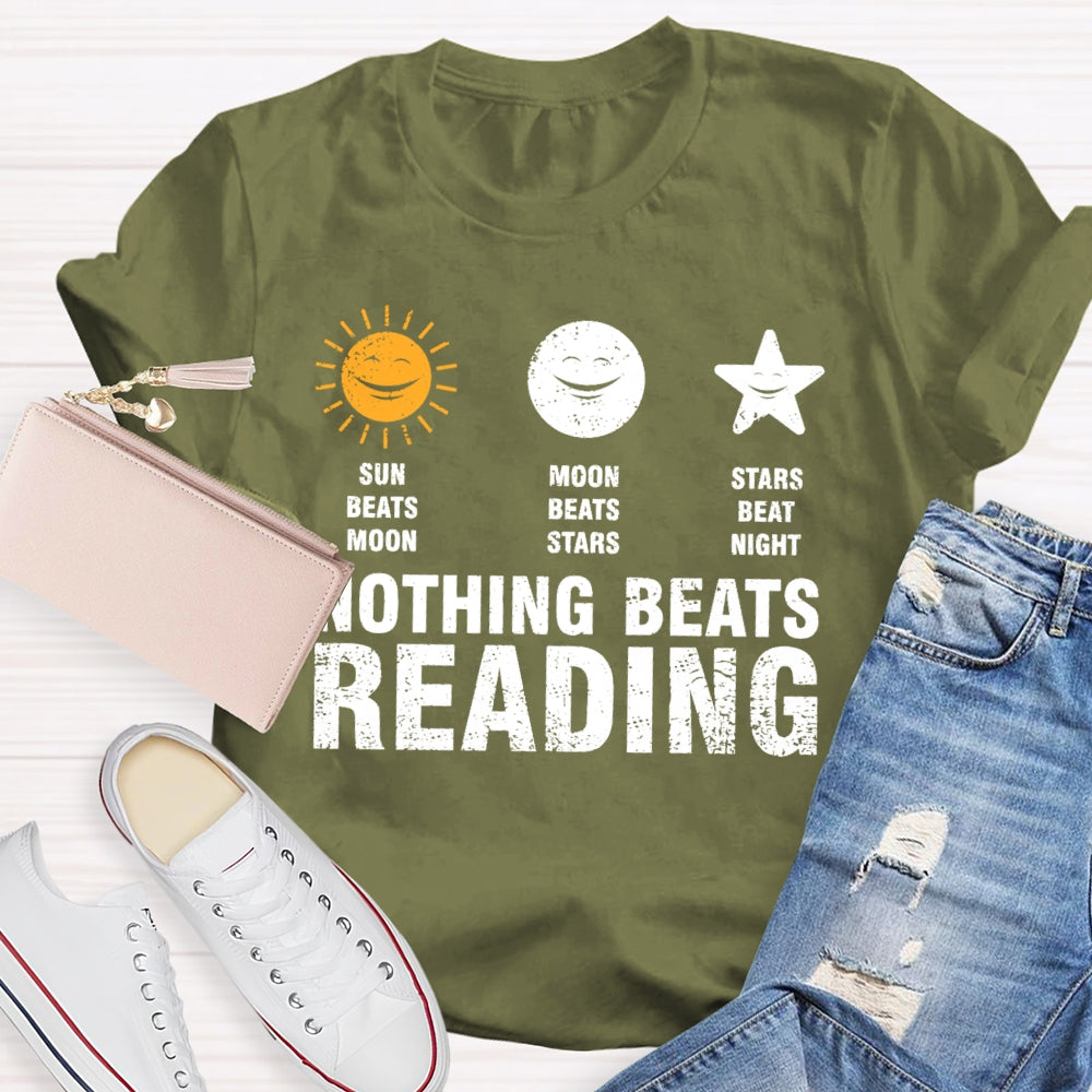 Nothing Beats Reading Graphic T-shirt