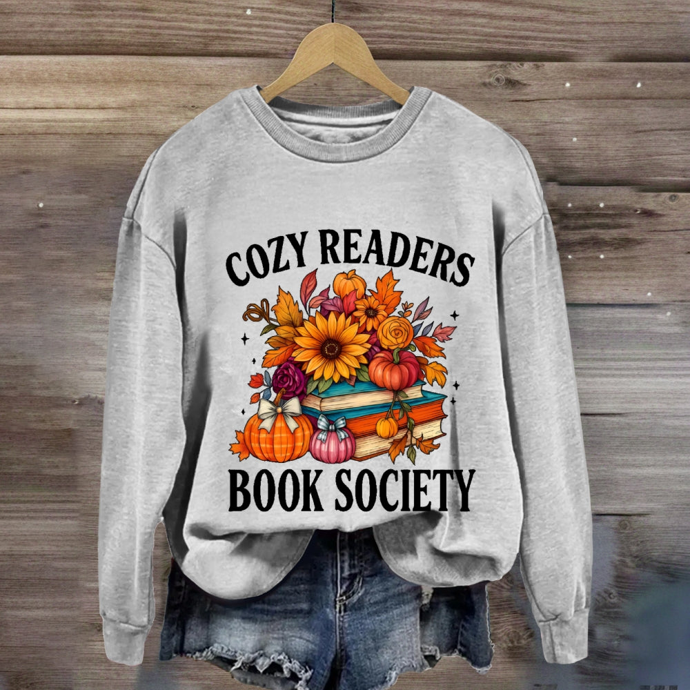 Cozy Readers Book Society Sweatshirt