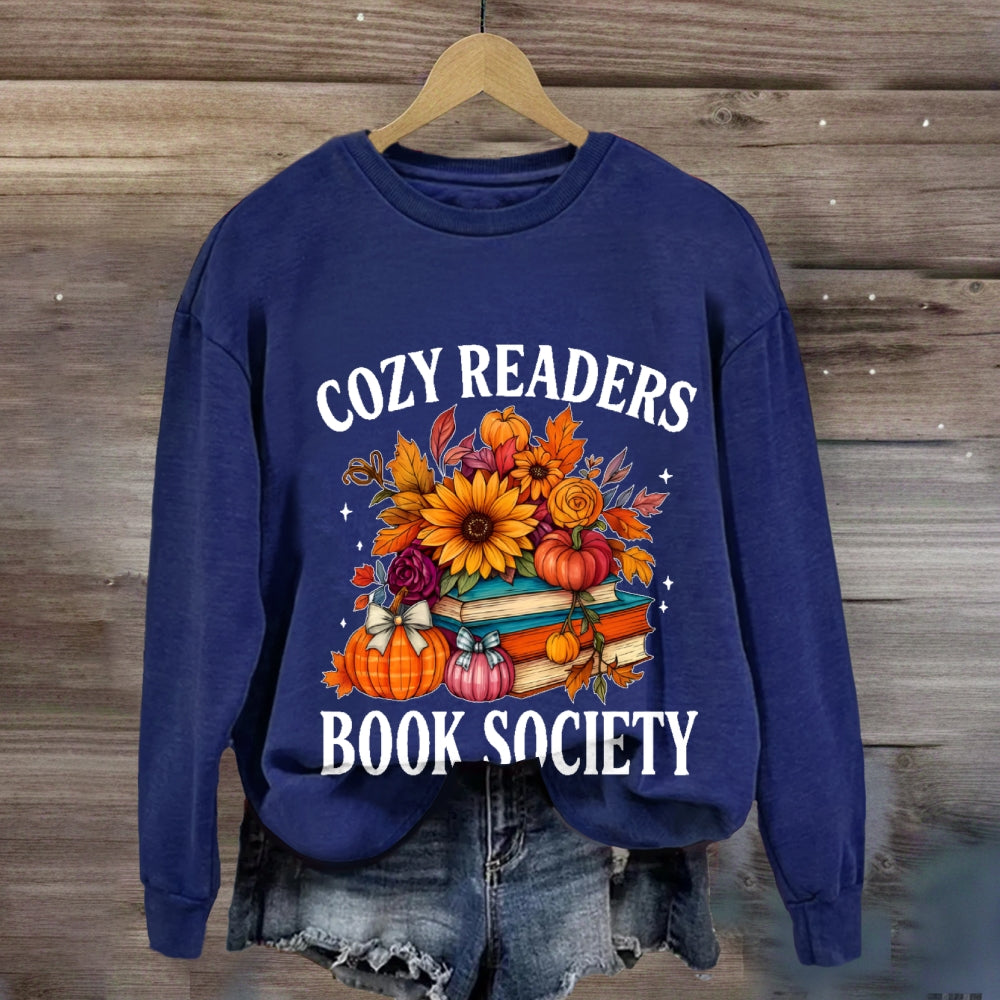 Cozy Readers Book Society Sweatshirt